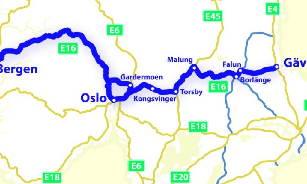 Nya E16 Oslo-Gävle invigd