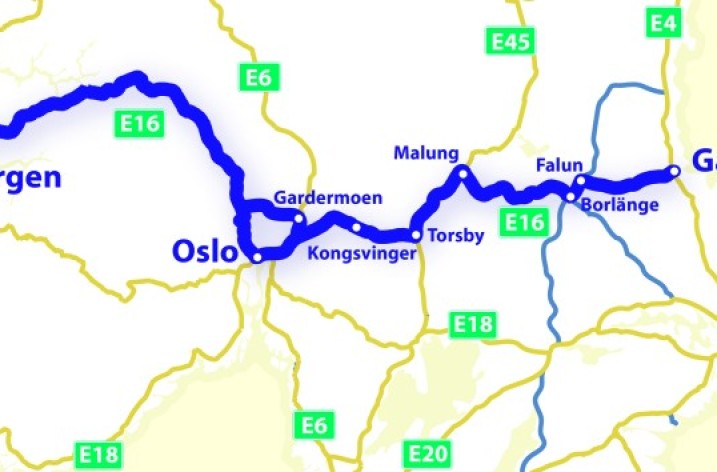 Nya E16 Oslo-Gävle invigd