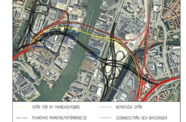 Göteborg får ny tågbro vid Marieholm