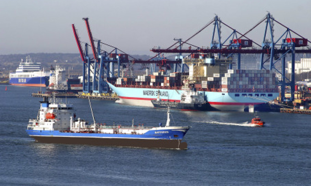 Liten godsökning för Göteborgs hamn