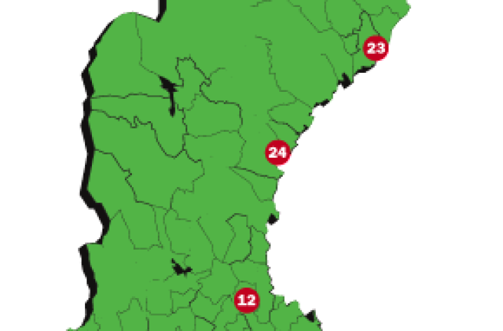 Sveriges 25 bästa logistiklägen 2013