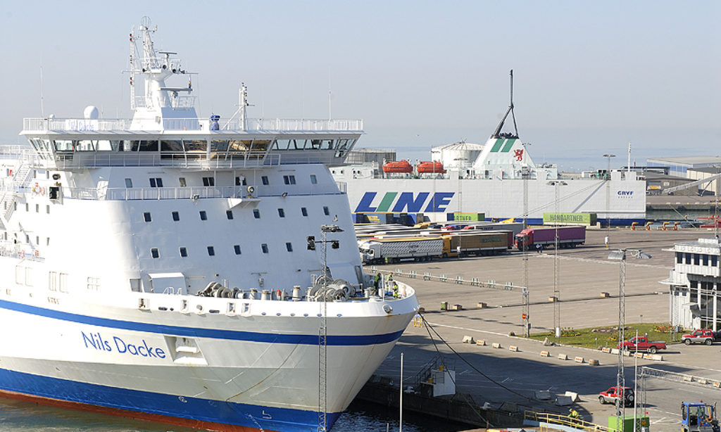 Volymrekord för Trelleborgs hamn