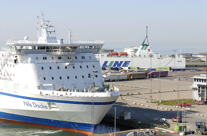 Volymrekord för Trelleborgs hamn