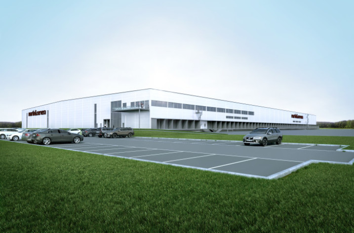 Martin & Servera bygger lager i Enköping