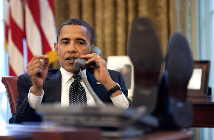 Barack Obama till Hannovermässan