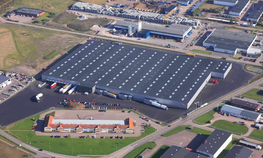 Nyinflyttad logistik i Åstorp