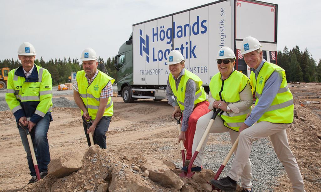 Första spadtag taget för Catenas storsatsning i Nässjö