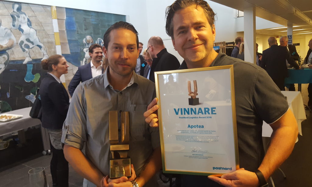 Apotea vinner PostNords logistikpris