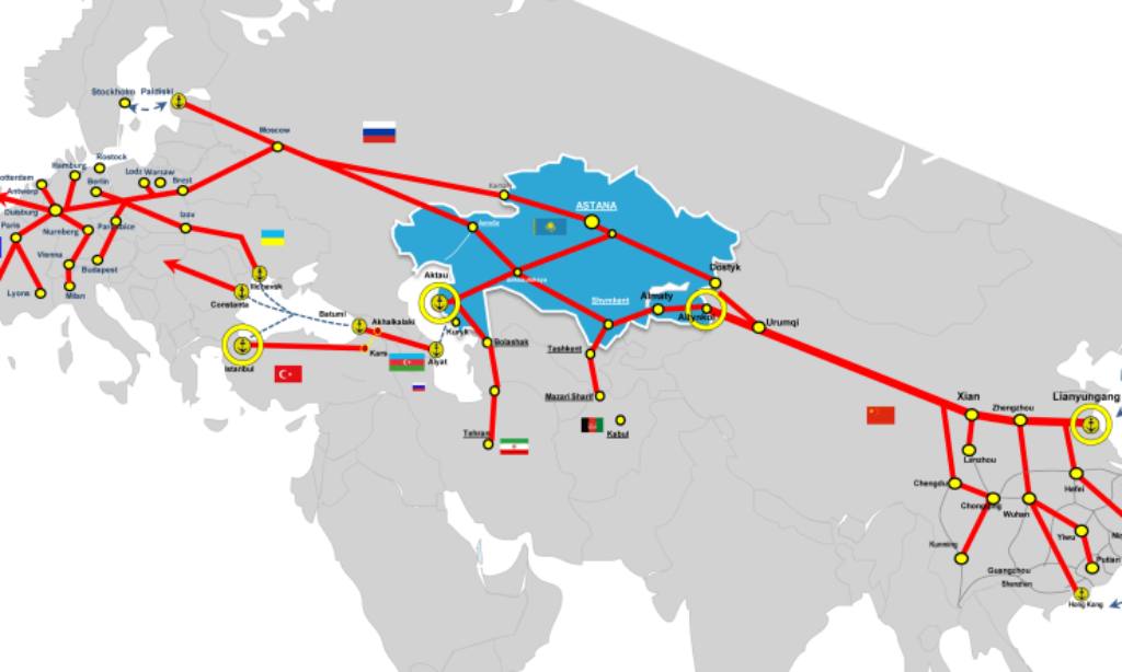 Snabbare Kinafrakt när Sidenvägen rustas upp