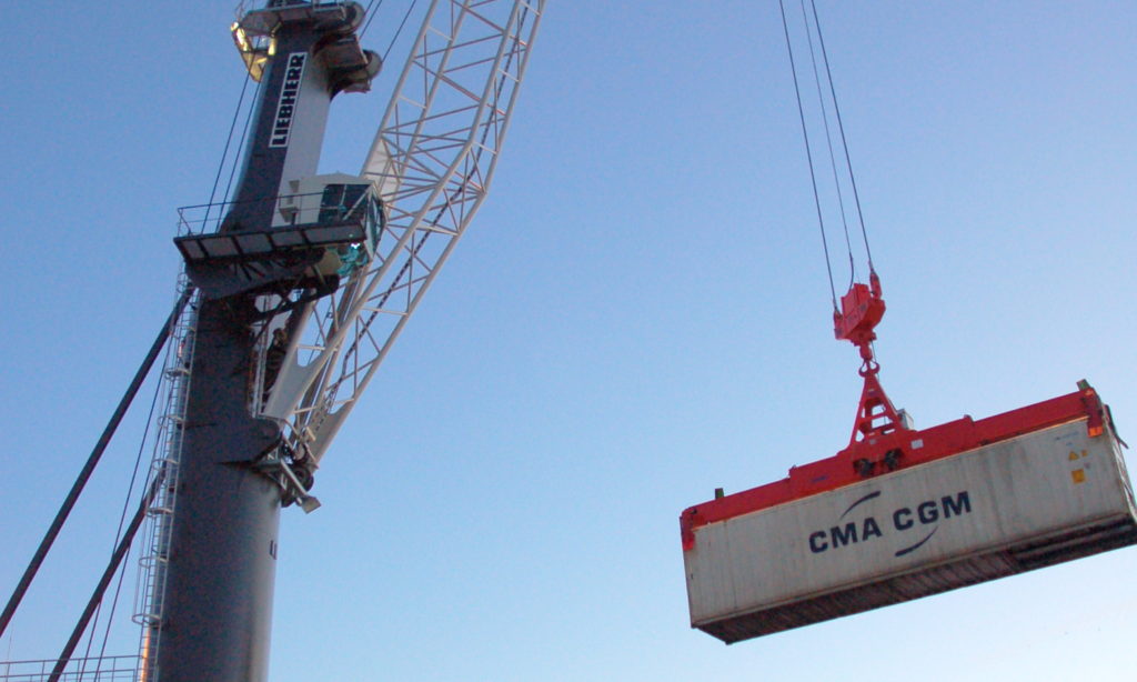 Ökade containervolymer för Helsingborgs hamn