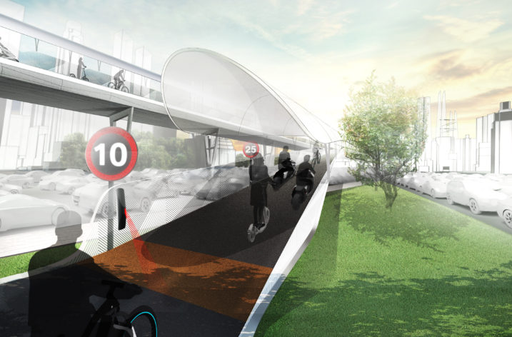 ”Hyperloop för cyklar” ska lösa Kinas trafikproblem