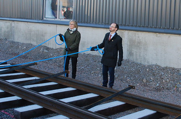 Kardonbanebygge startat