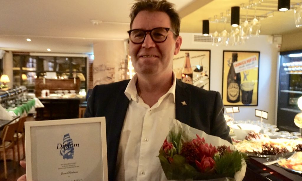 Jonas Backman är Årets sjöfartsprofil 2017