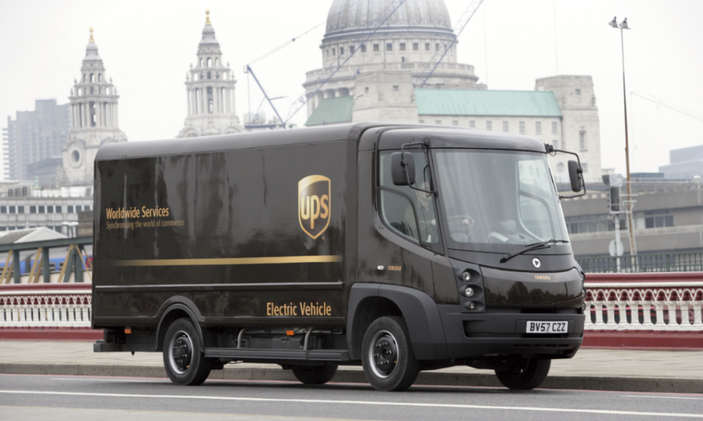 UPS går över till el i London