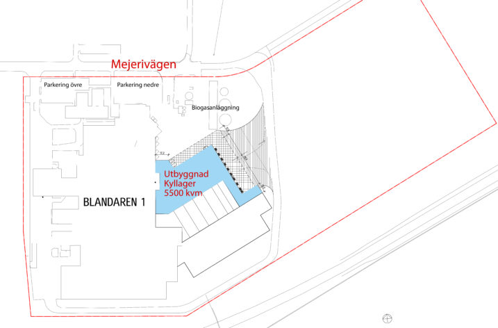 Nytt kyllager för Norrmejerier