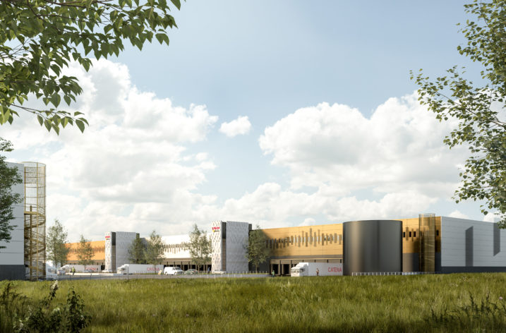 Logistikcenter för citydistribution växer fram i Malmö