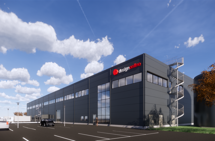 Designonline bygger lager i Kalmar