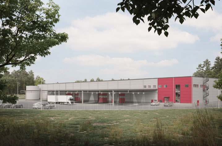 Logistic Contractor utvecklar och bygger för Bevego i Landvetter