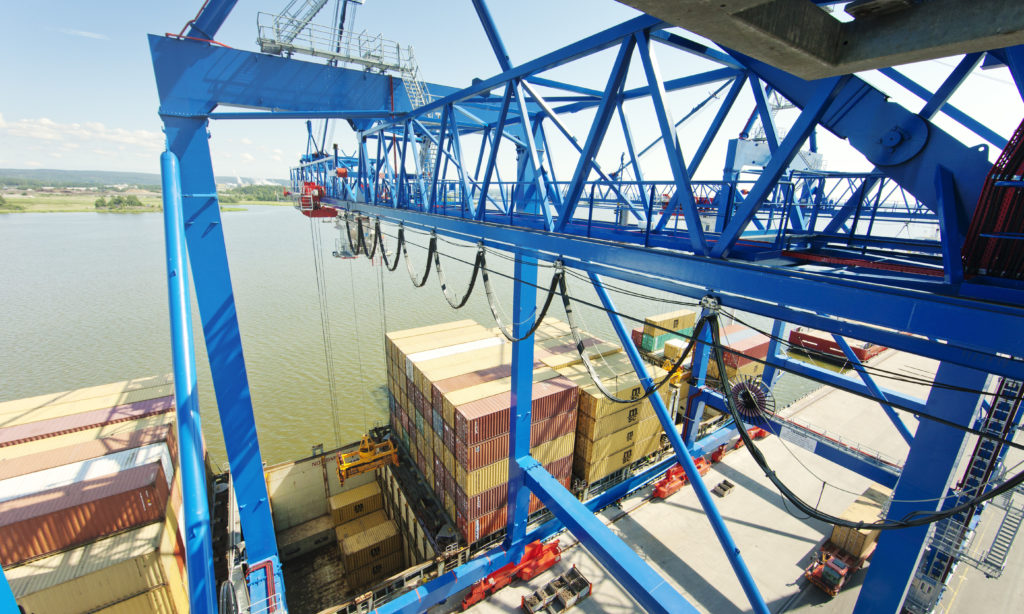 Ny containerlinje mellan Gävle, Norrköping och Polen