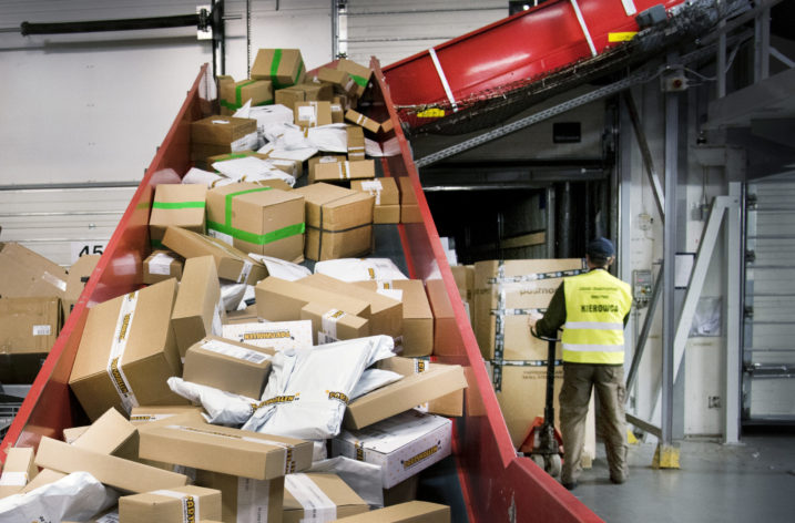 Paketrekord för Postnord – en miljon paket på ett dygn