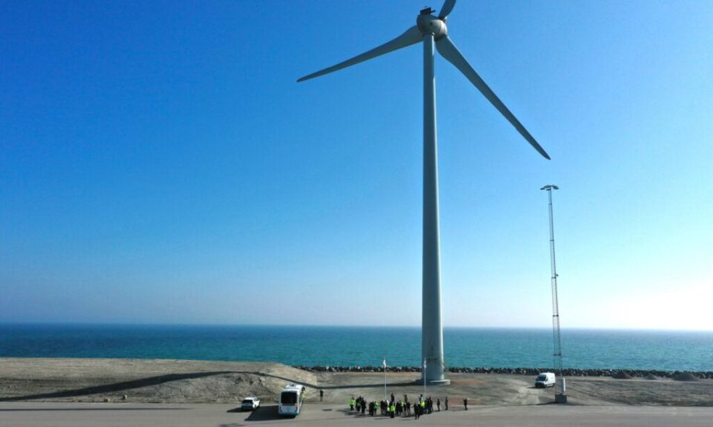 Vindkraftverken i Trelleborgs Hamn invigda